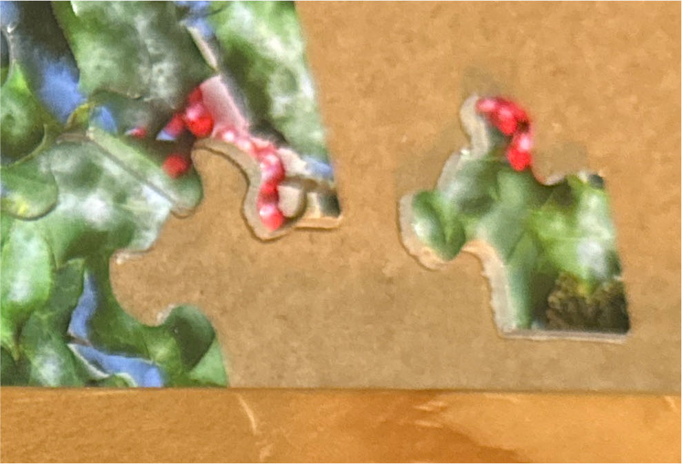 Christmas Cottage - Springbok puzzle collectible [Barcode 091683110315] - Main Image 4