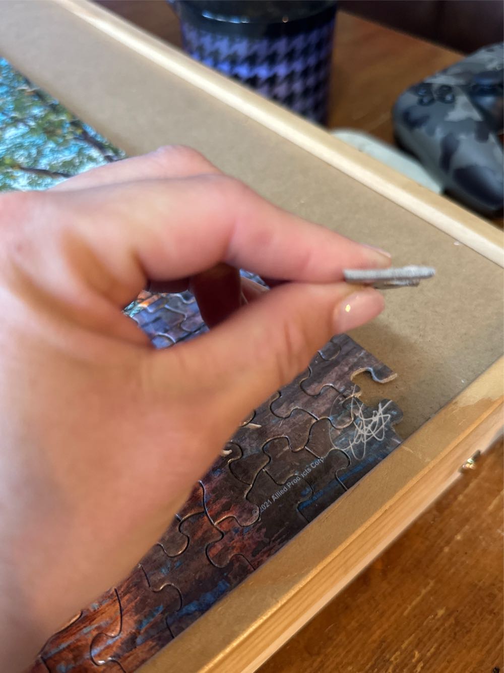 Sunset At St. Basil’s Casie - Springbok puzzle collectible [Barcode 091683110940] - Main Image 4