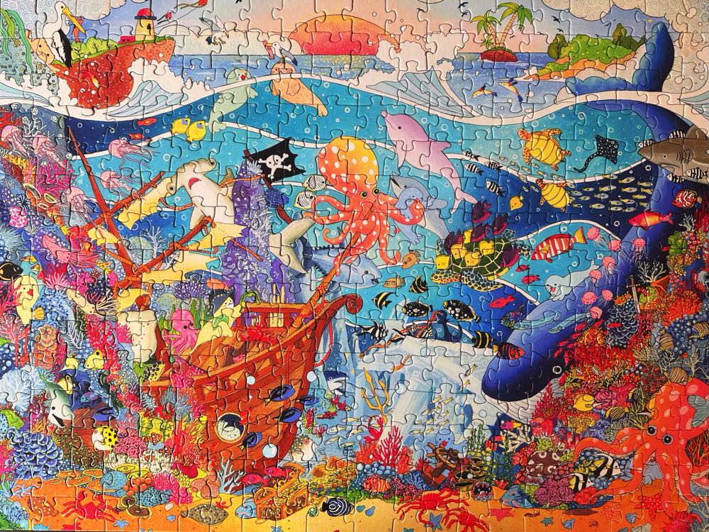 Under The Sea - Swapper - Re-marks puzzle collectible [Barcode 681410993009] - Main Image 2