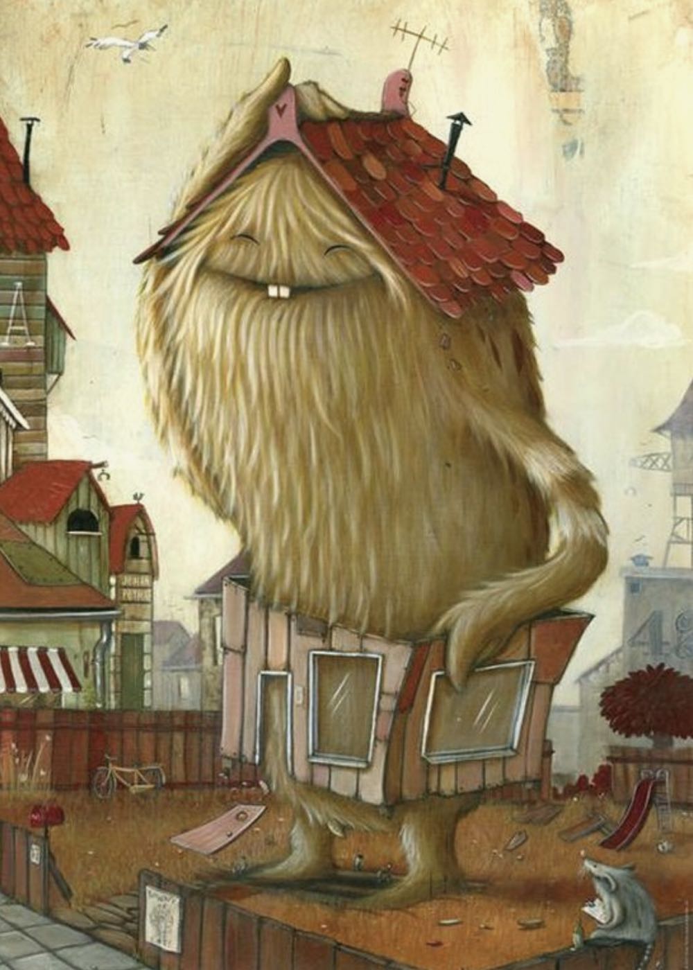 ZoZoville - Neighbourhood - Heye Puzzle puzzle collectible [Barcode 4001689298128] - Main Image 2