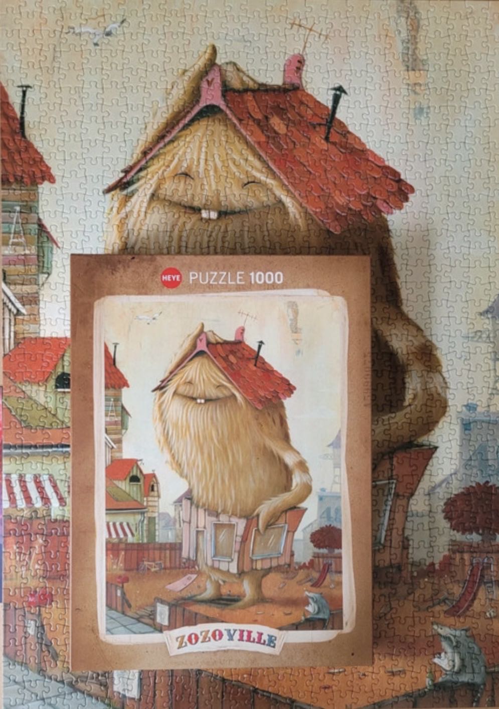 ZoZoville - Neighbourhood - Heye Puzzle puzzle collectible [Barcode 4001689298128] - Main Image 4