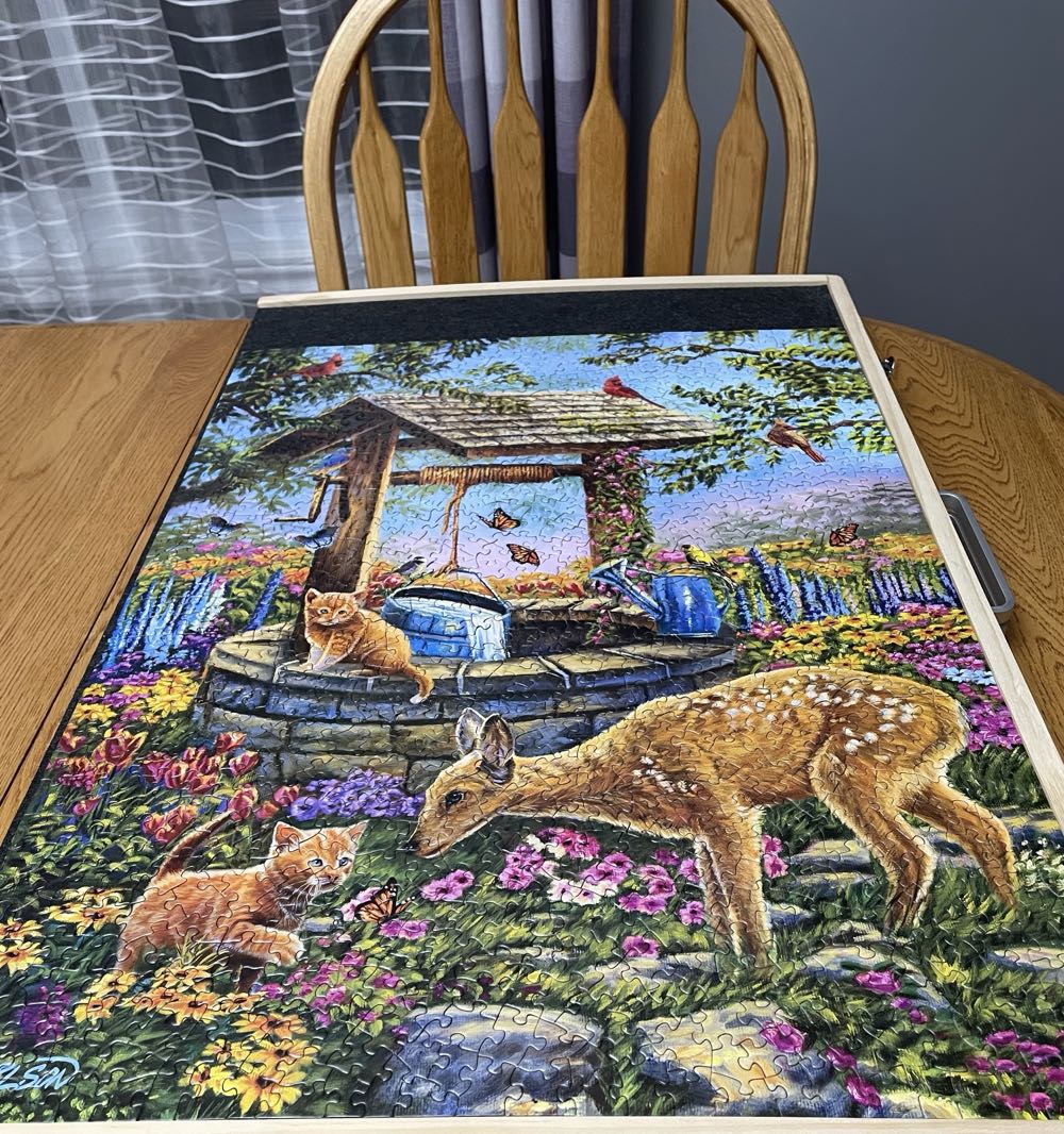 Wishing Well - Bits & Pieces puzzle collectible [Barcode 192949031150] - Main Image 3