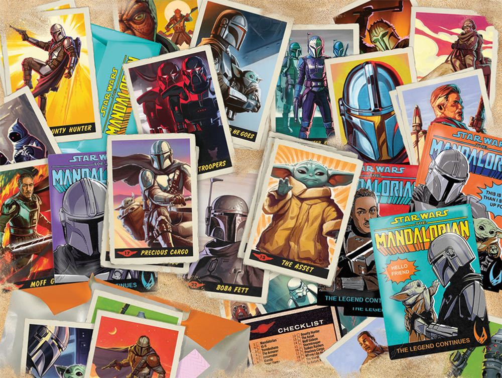 Star Wars - Mandalorian Trading Cards - Buffalo Games & Puzzles puzzle collectible [Barcode 079346220052] - Main Image 2