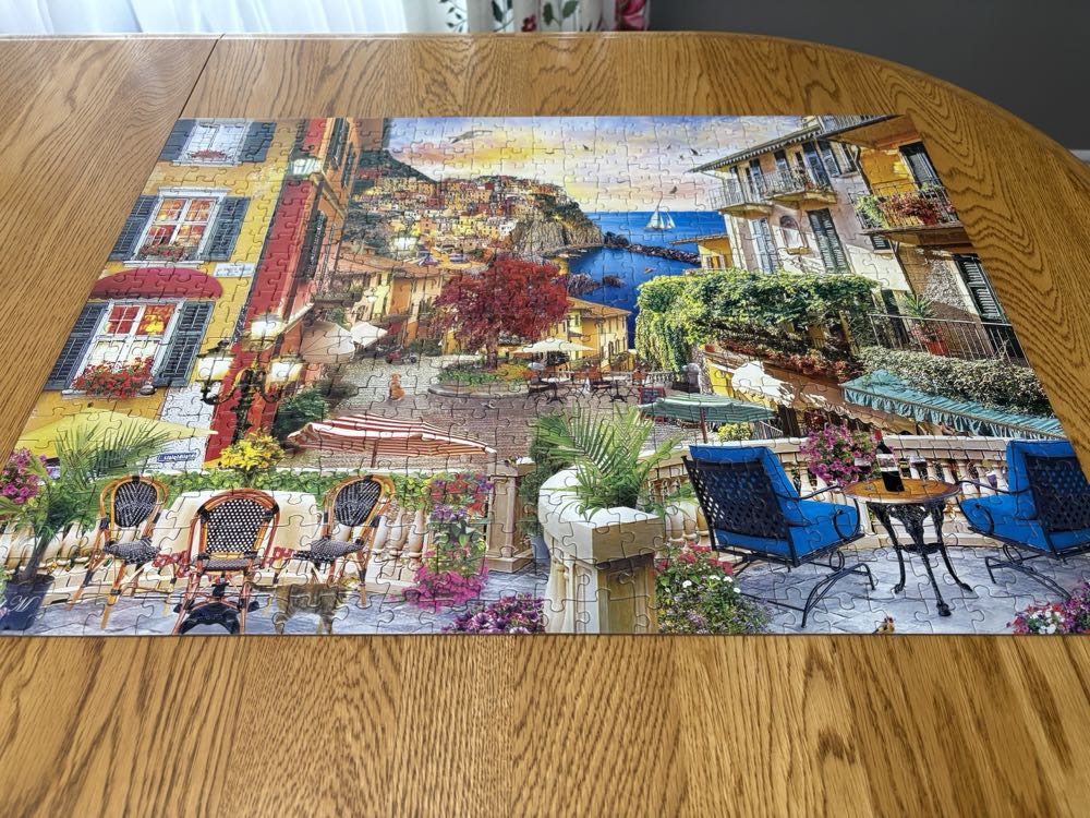 Travel Diary: Italian Afternoon - MasterPieces puzzle collectible [Barcode 705988321245] - Main Image 3