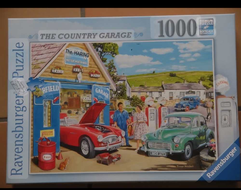 The Country Garage (1) - Ravensburger puzzle collectible [Barcode 4005556198269] - Main Image 2