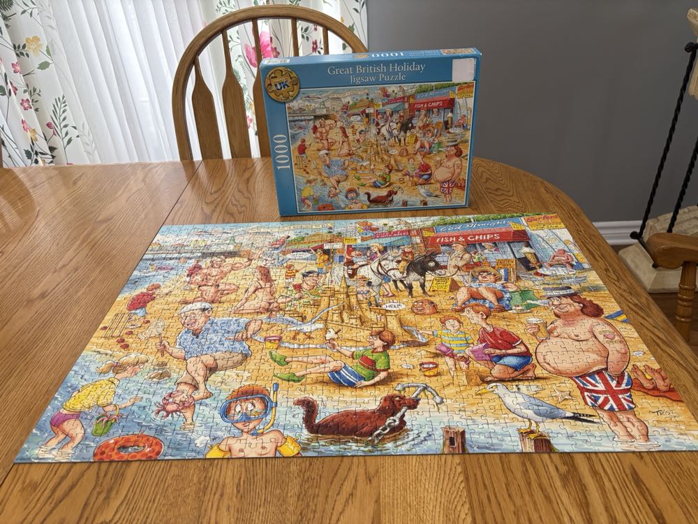 Great British Holiday - Schmidt puzzle collectible [Barcode 4050368042019] - Main Image 2