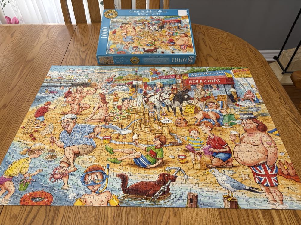 Great British Holiday - Schmidt puzzle collectible [Barcode 4050368042019] - Main Image 3