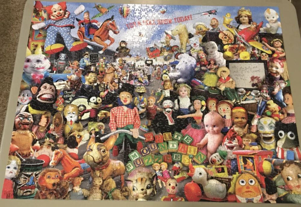 Crazy Toys - White Mountain Puzzles puzzle collectible [Barcode 724819252633] - Main Image 3