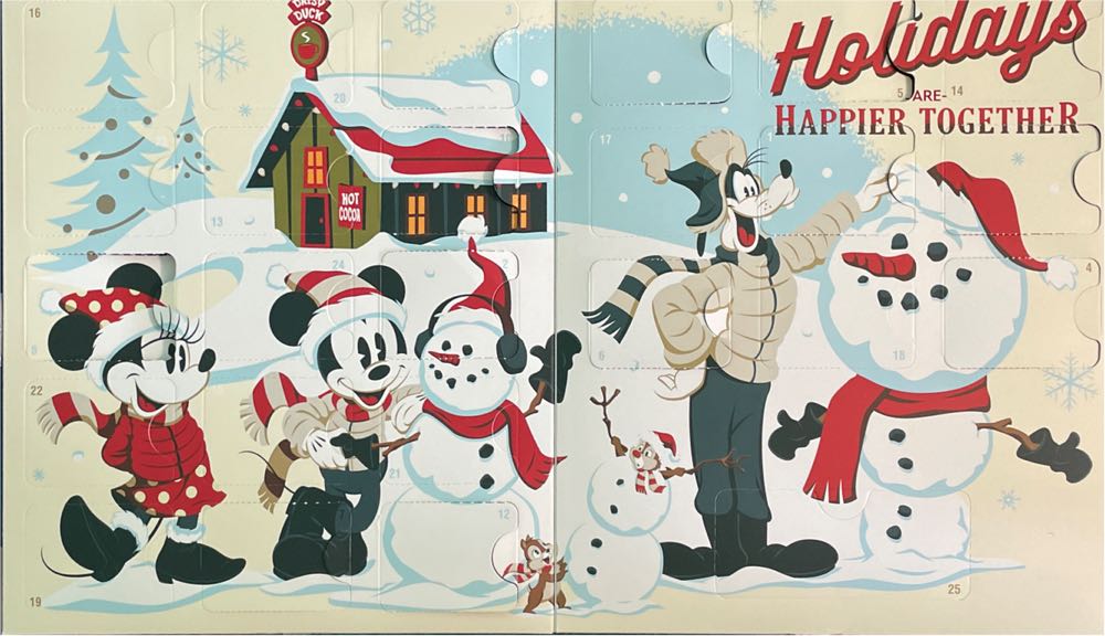 Disney Advent Calendar (2021) - ShopDisney.com puzzle collectible [Barcode 887734451229] - Main Image 2