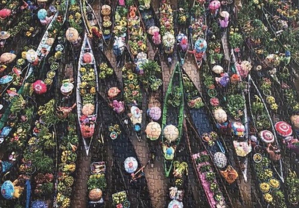 Floating Market - Gibsons puzzle collectible [Barcode 5012269036015] - Main Image 3