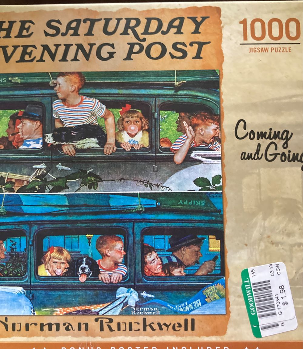 Coming and Going - MasterPieces puzzle collectible [Barcode 705988715082] - Main Image 2