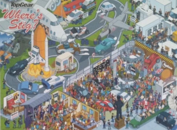 Top Gear Where’s Stig - Ravensburger puzzle collectible [Barcode 4005556192441] - Main Image 2