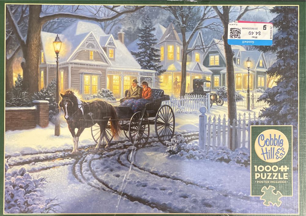 Horse-drawn Buggy - Cobble Hill puzzle collectible - Main Image 2