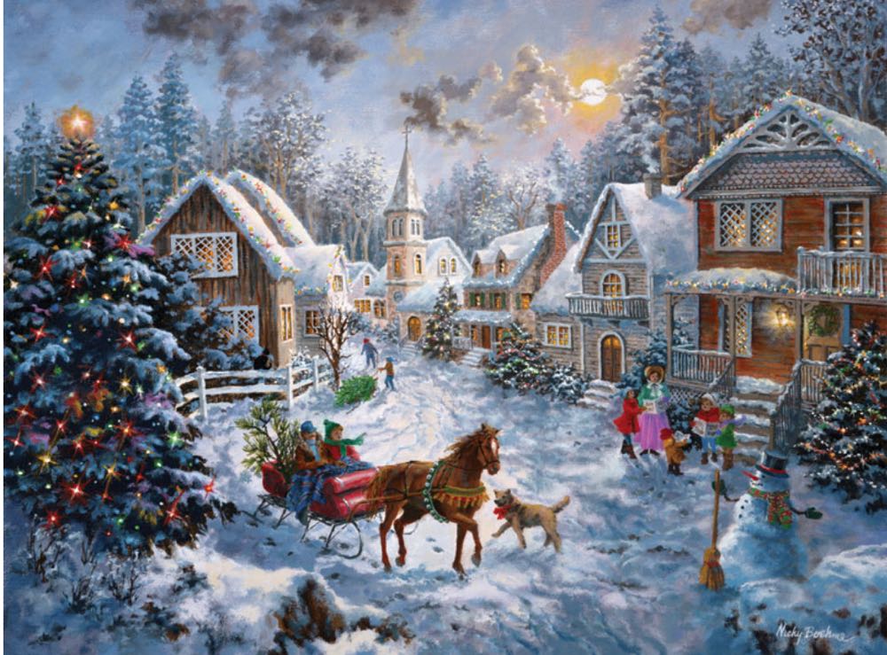 1 Jigsaw 3 S In One Glue New Thomas Kinkade Studios 3 In 1 Multipack Lighthouse Jigsaw New Includes Glue Ceaco 3 Jigsaw Cottage Lighthouse Stone House