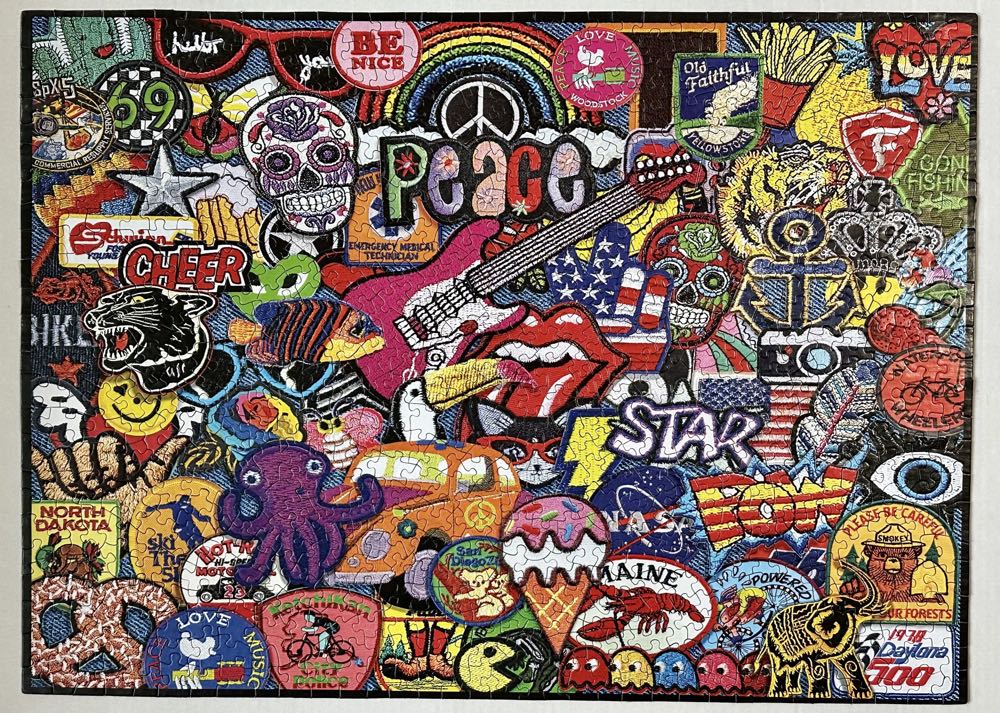 Patches of Fun🧩 - Willow Creek Press puzzle collectible - Main Image 2