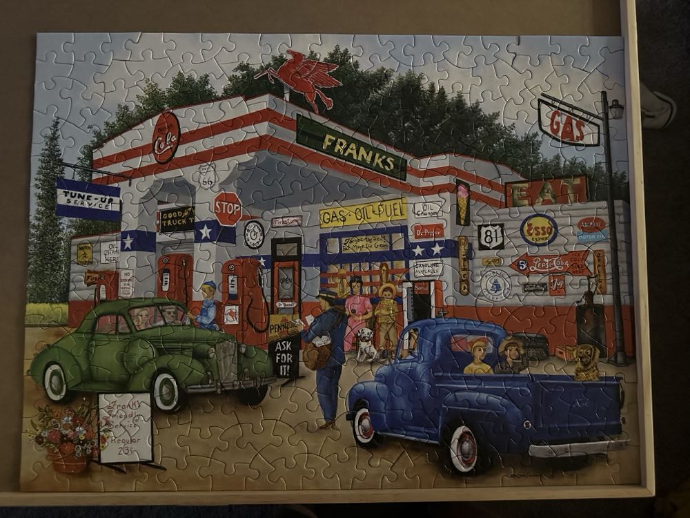 Franks Friendly Service . - Bits & Pieces puzzle collectible [Barcode 192949015792] - Main Image 2