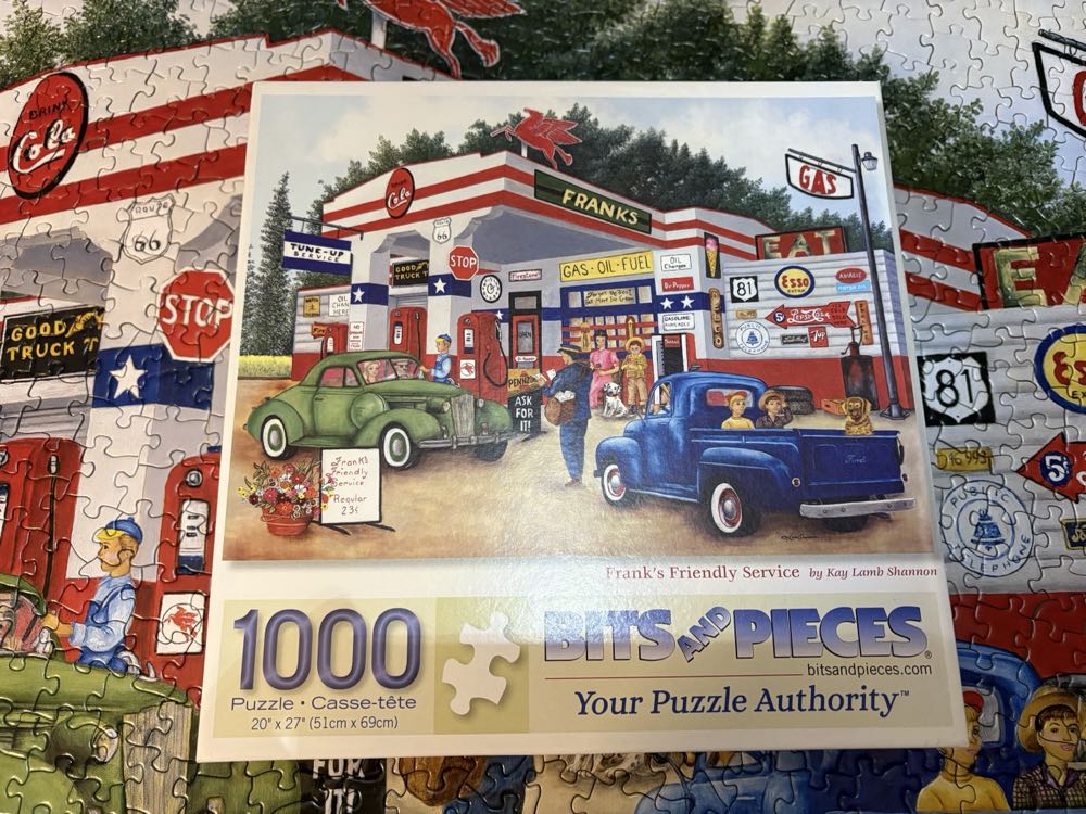 Franks Friendly Service . - Bits & Pieces puzzle collectible [Barcode 192949015792] - Main Image 3