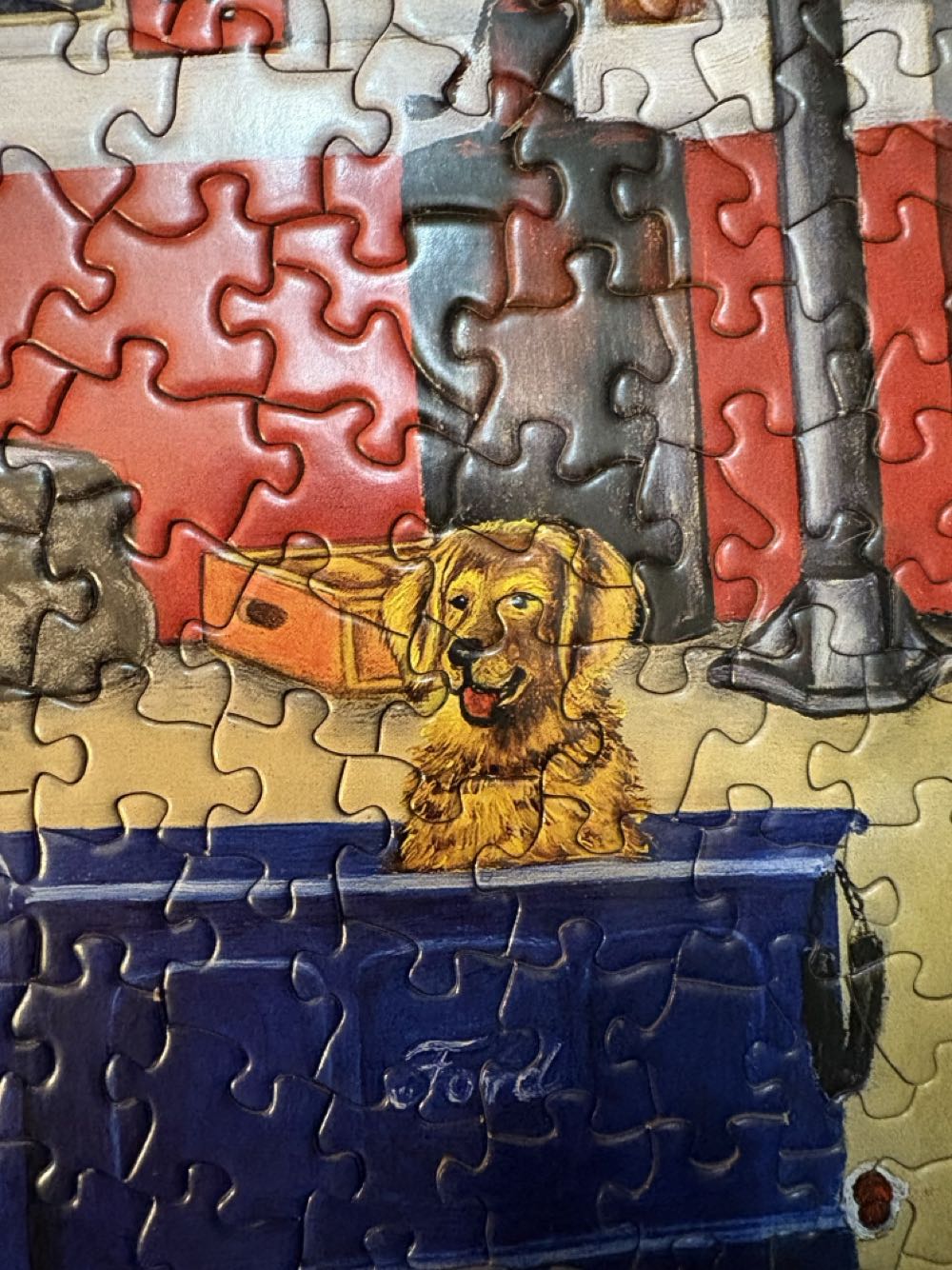 Franks Friendly Service . - Bits & Pieces puzzle collectible [Barcode 192949015792] - Main Image 4