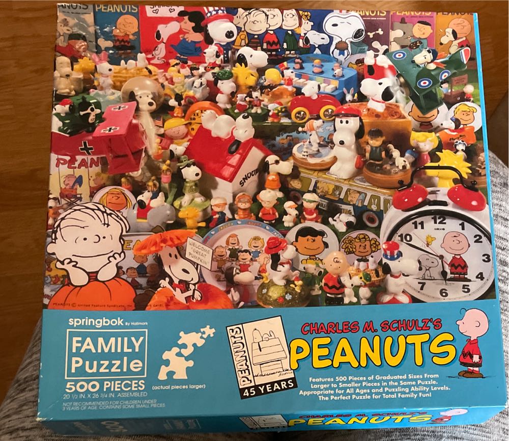 Peanuts - Springbok puzzle collectible - Main Image 1