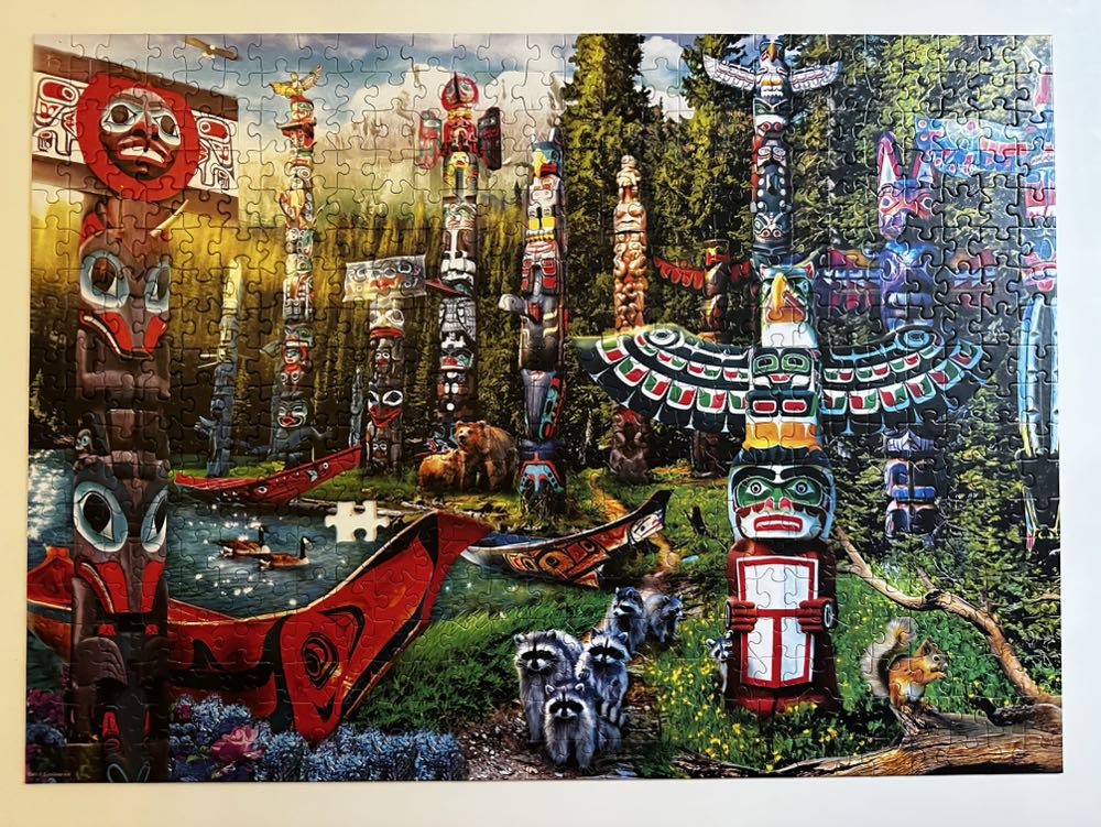 Totem Dreams ✅ - Eurographics 🇨🇦 puzzle collectible [Barcode 628136553612] - Main Image 2