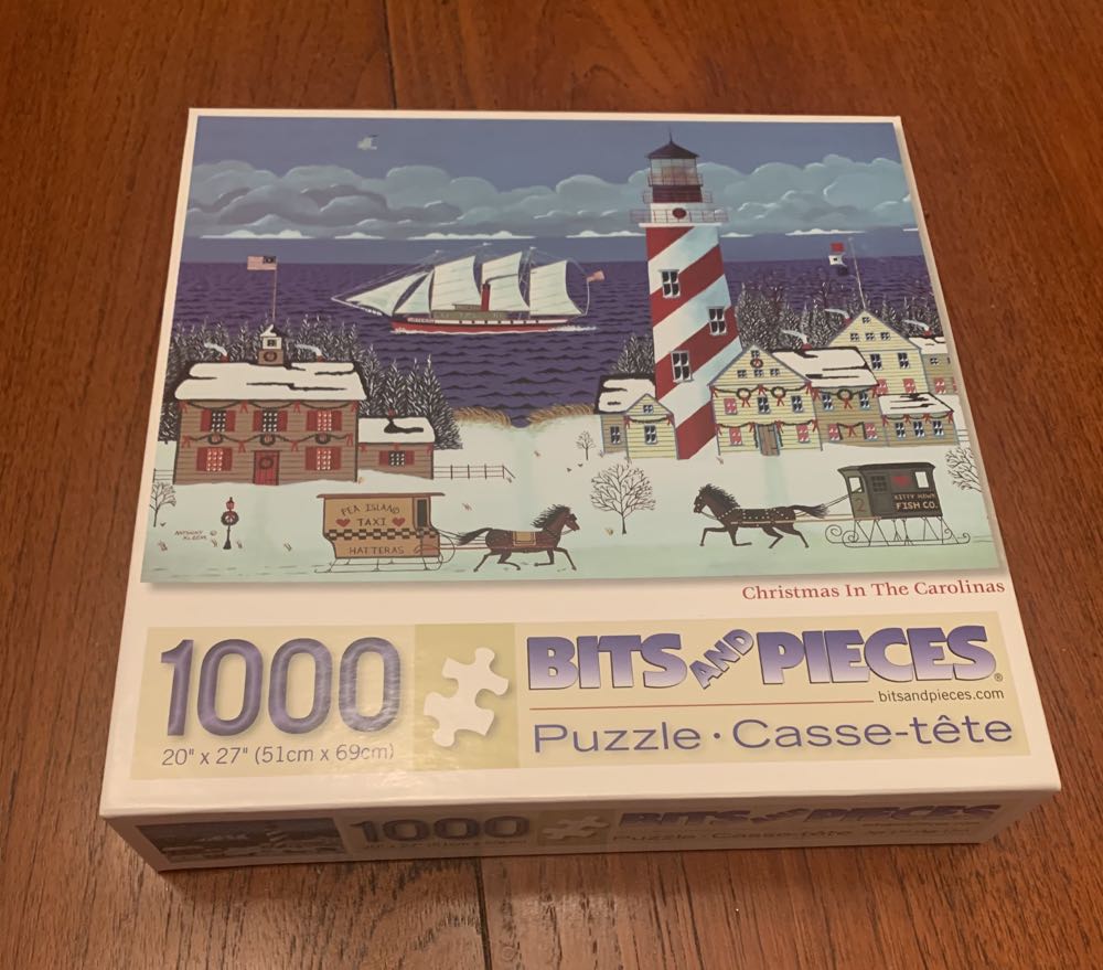 Christmas In The Carolinas - Bits And Pieces puzzle collectible [Barcode 704812104825] - Main Image 3