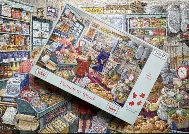 Pennies To Spend - House of Puzzles Ltd HOP, The puzzle collectible [Barcode 5060002002568] - Main Image 4