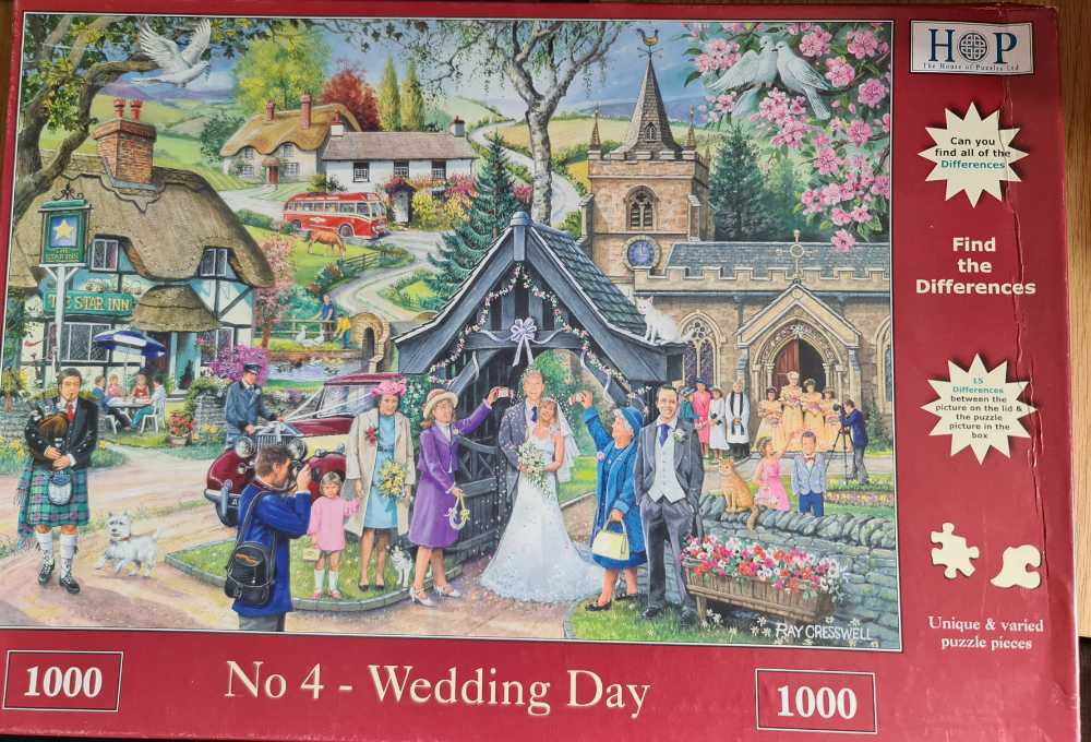 wedding Day - Hop puzzle collectible [Barcode 5060002002834] - Main Image 1