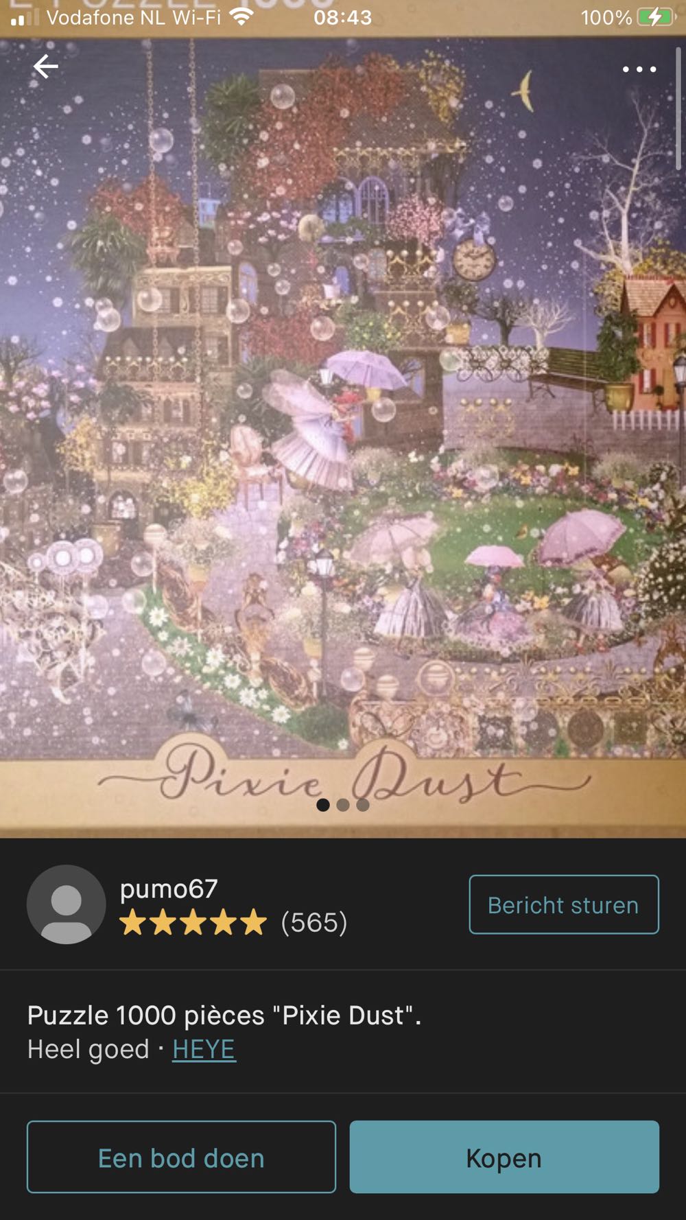 Pixie Dust -  Fairy Park - HEYE puzzle collectible [Barcode 4001689299194] - Main Image 4