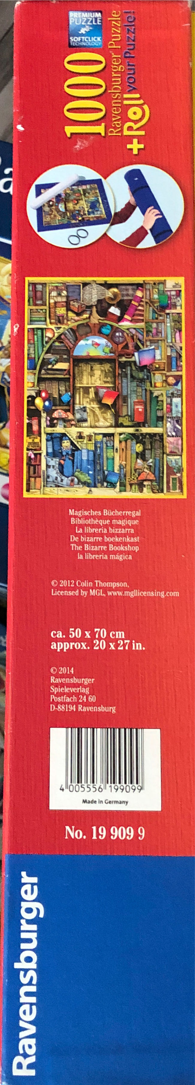 Magic Library - Ravensburger puzzle collectible [Barcode 4005556199099] - Main Image 2
