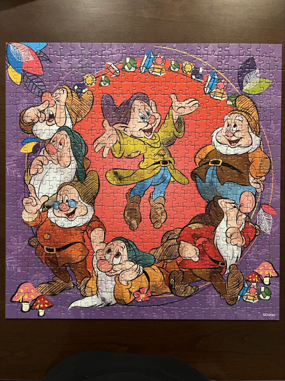The Seven Dwarfs - Ravensburger puzzle collectible [Barcode 4005556152025] - Main Image 2