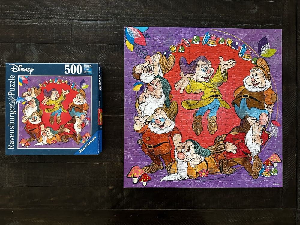 The Seven Dwarfs - Ravensburger puzzle collectible [Barcode 4005556152025] - Main Image 3