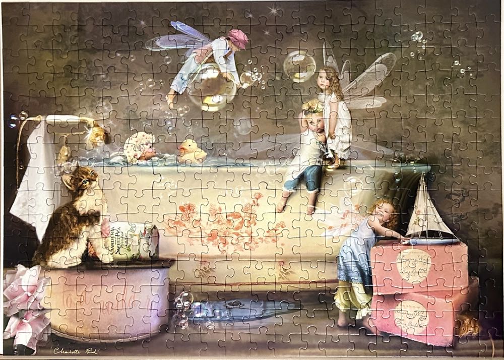 Bath Time - Ravensburger puzzle collectible [Barcode 4005556135523] - Main Image 4