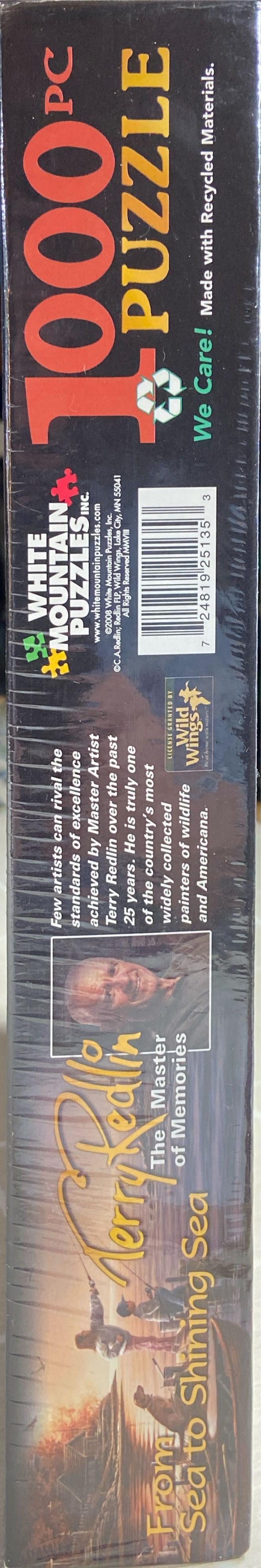 Terry Redlin From Sea to Shining Sea - White Mountain Puzzles puzzle collectible [Barcode 724819251353] - Main Image 2