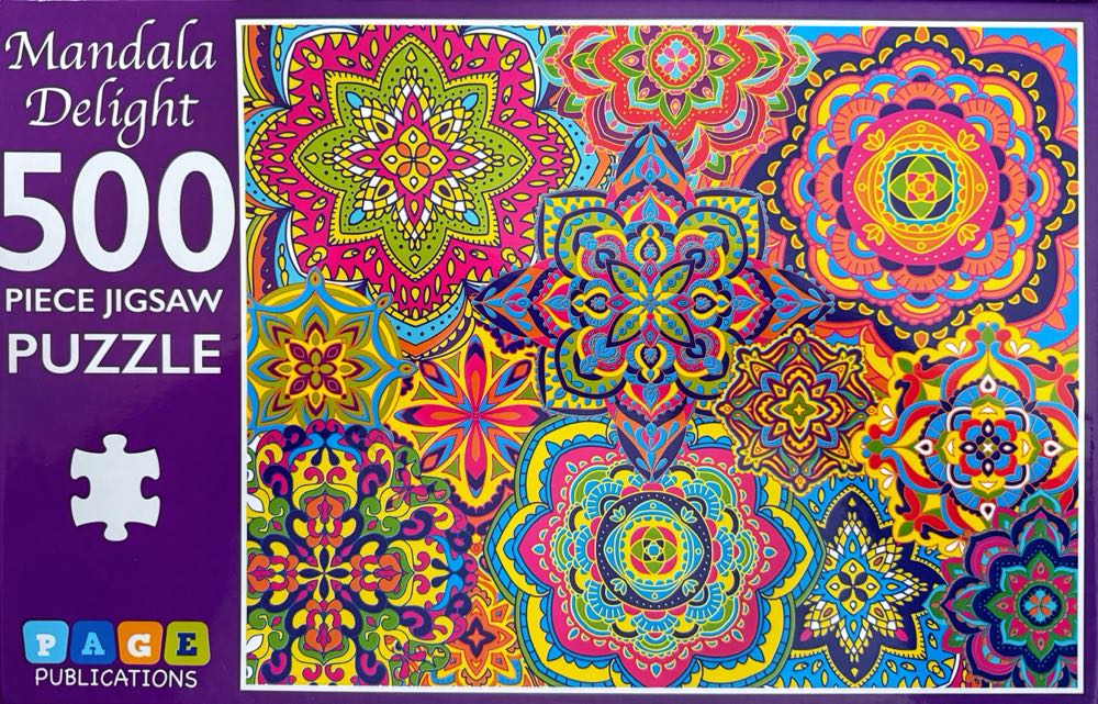 Mandala Delight - Page Publications puzzle collectible [Barcode 9781951086961] - Main Image 2