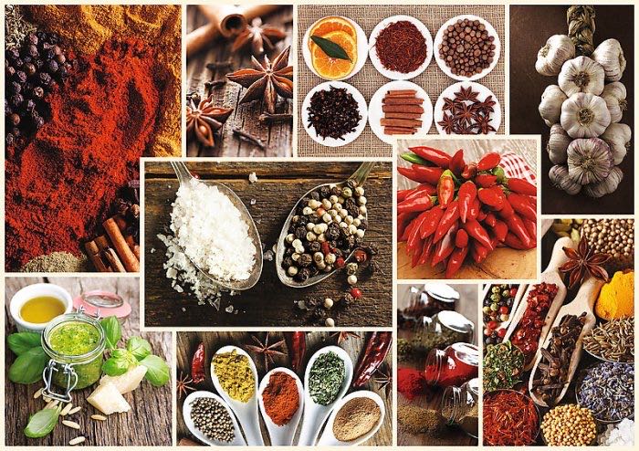 Spices - Trefl puzzle collectible [Barcode 5900511104707] - Main Image 2