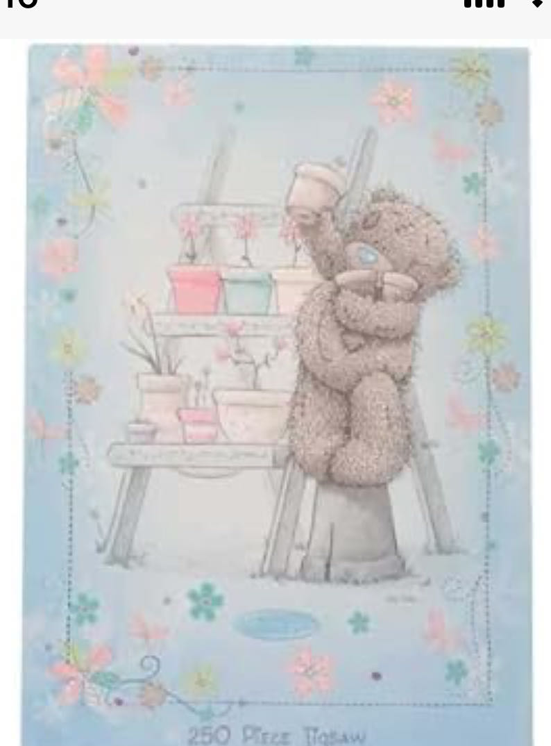 Tatty Teddy Ladder - Carte Blanche puzzle collectible [Barcode 5021978364821] - Main Image 3