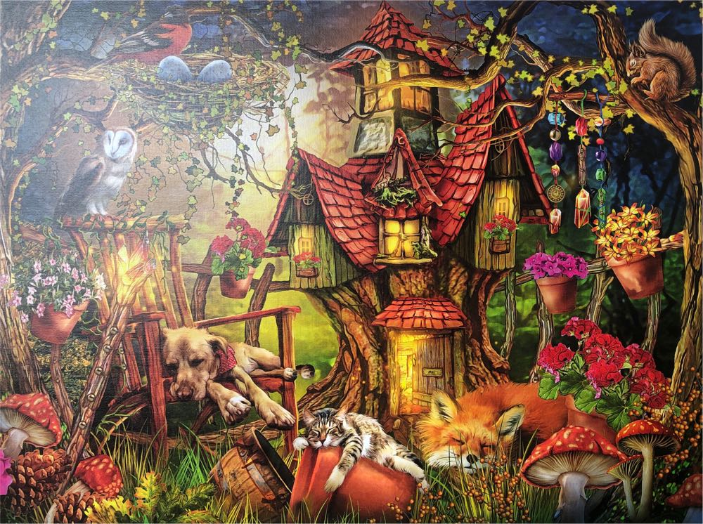 The Little Cottage  - Ravensburger puzzle collectible [Barcode 4005556129515] - Main Image 2