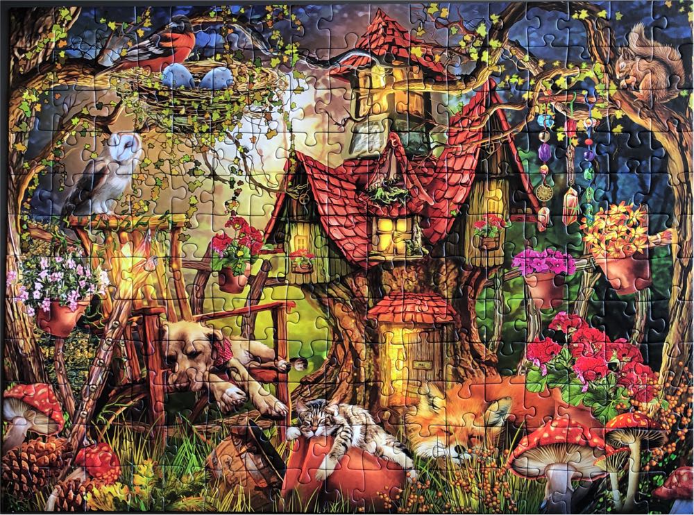 The Little Cottage  - Ravensburger puzzle collectible [Barcode 4005556129515] - Main Image 3