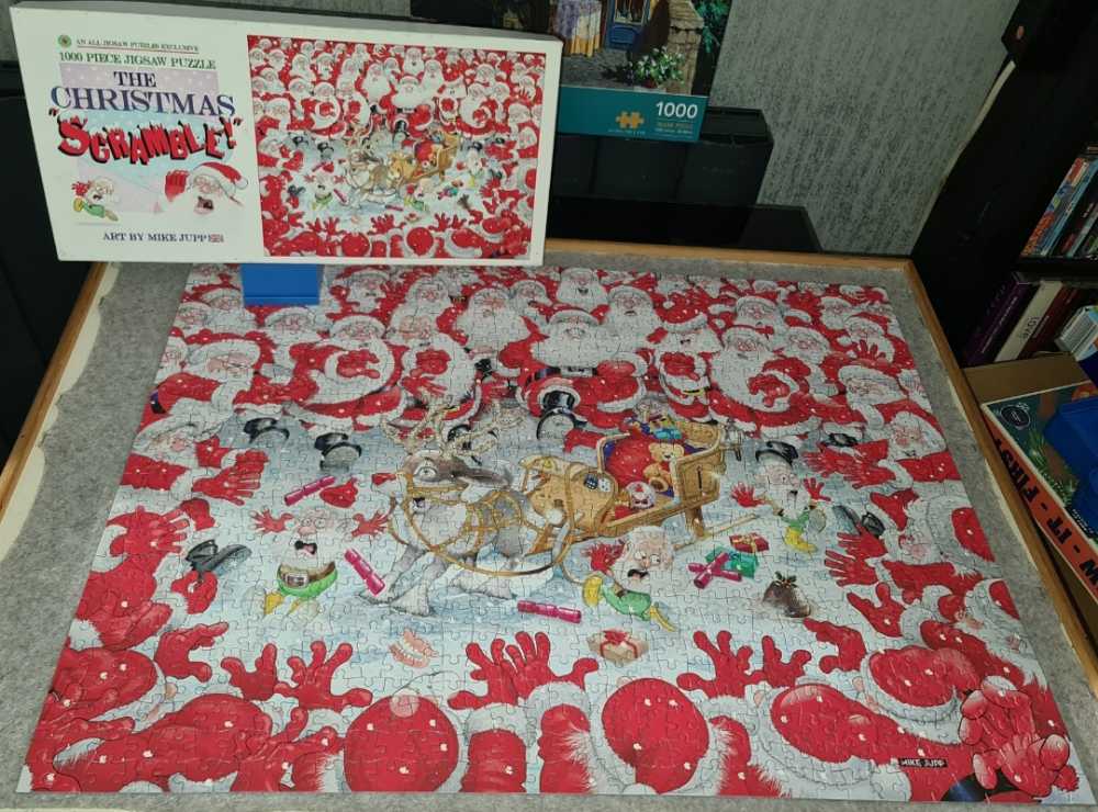 *The Christmas Scramble.😁 COMPLETED 31/12/2021 - All Jigsaw Puzzles puzzle collectible [Barcode 5060085105446] - Main Image 2