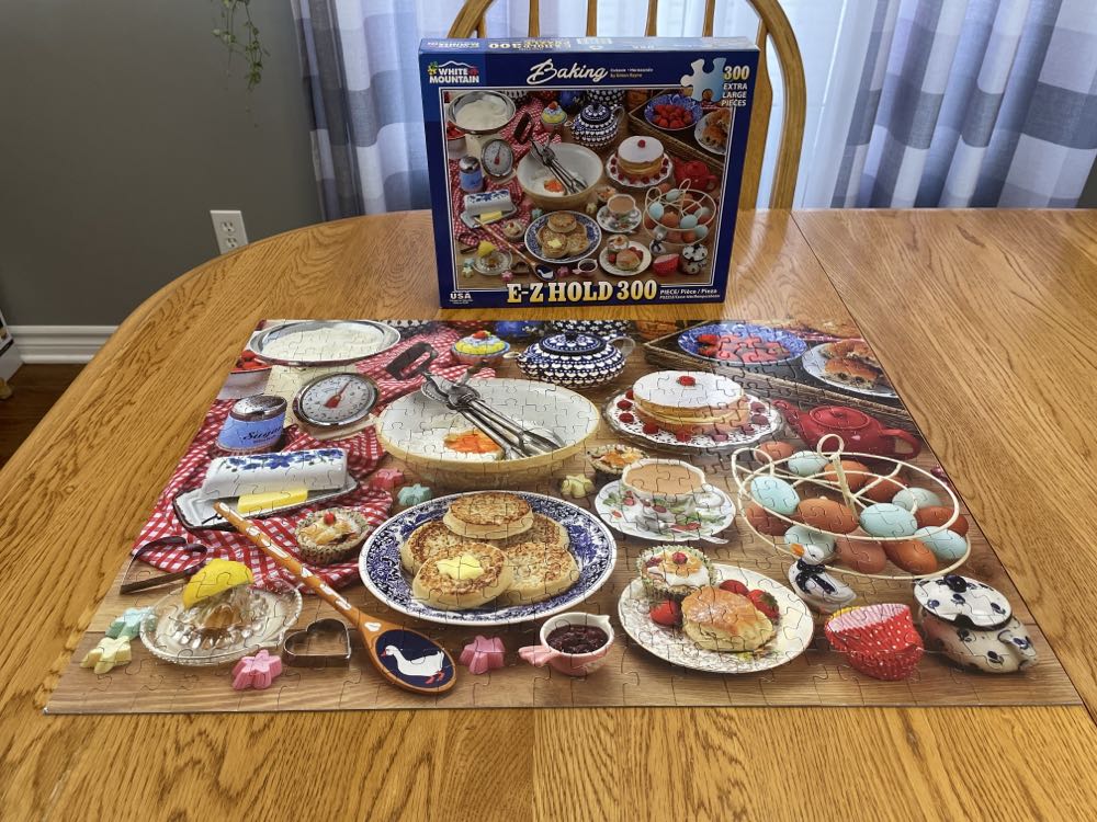 Baking - Sold - White Mountain Puzzles puzzle collectible [Barcode 724819259670] - Main Image 4