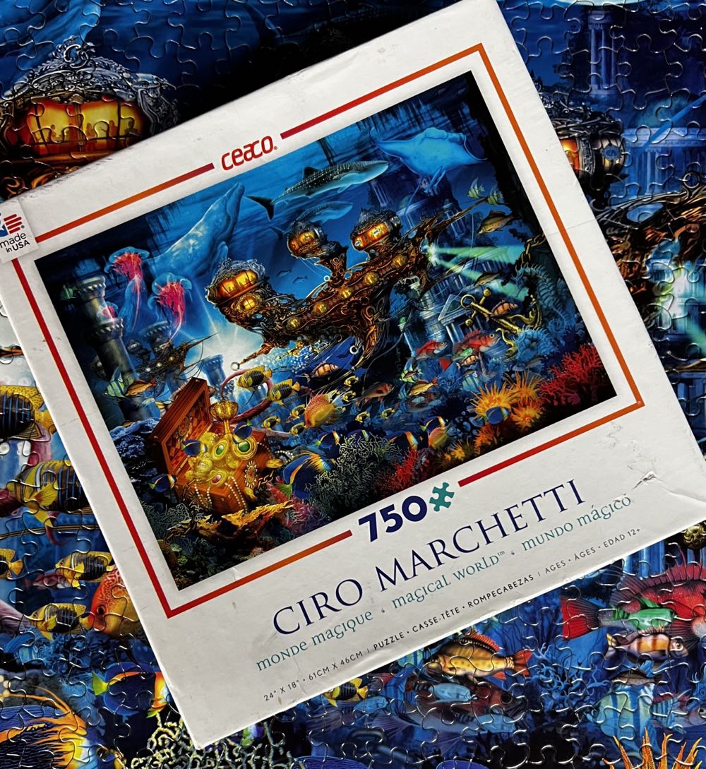 Magical World - Ceaco puzzle collectible [Barcode 021081290159] - Main Image 3