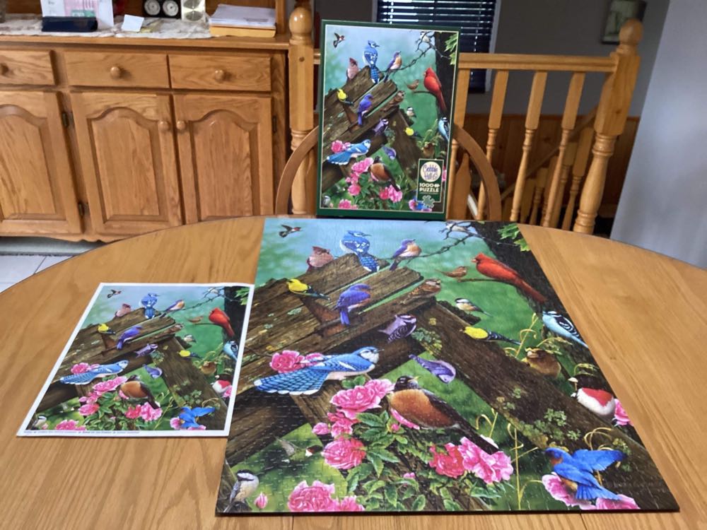 Birds Of The Forest - Cobble Hill puzzle collectible [Barcode 625012800860] - Main Image 4