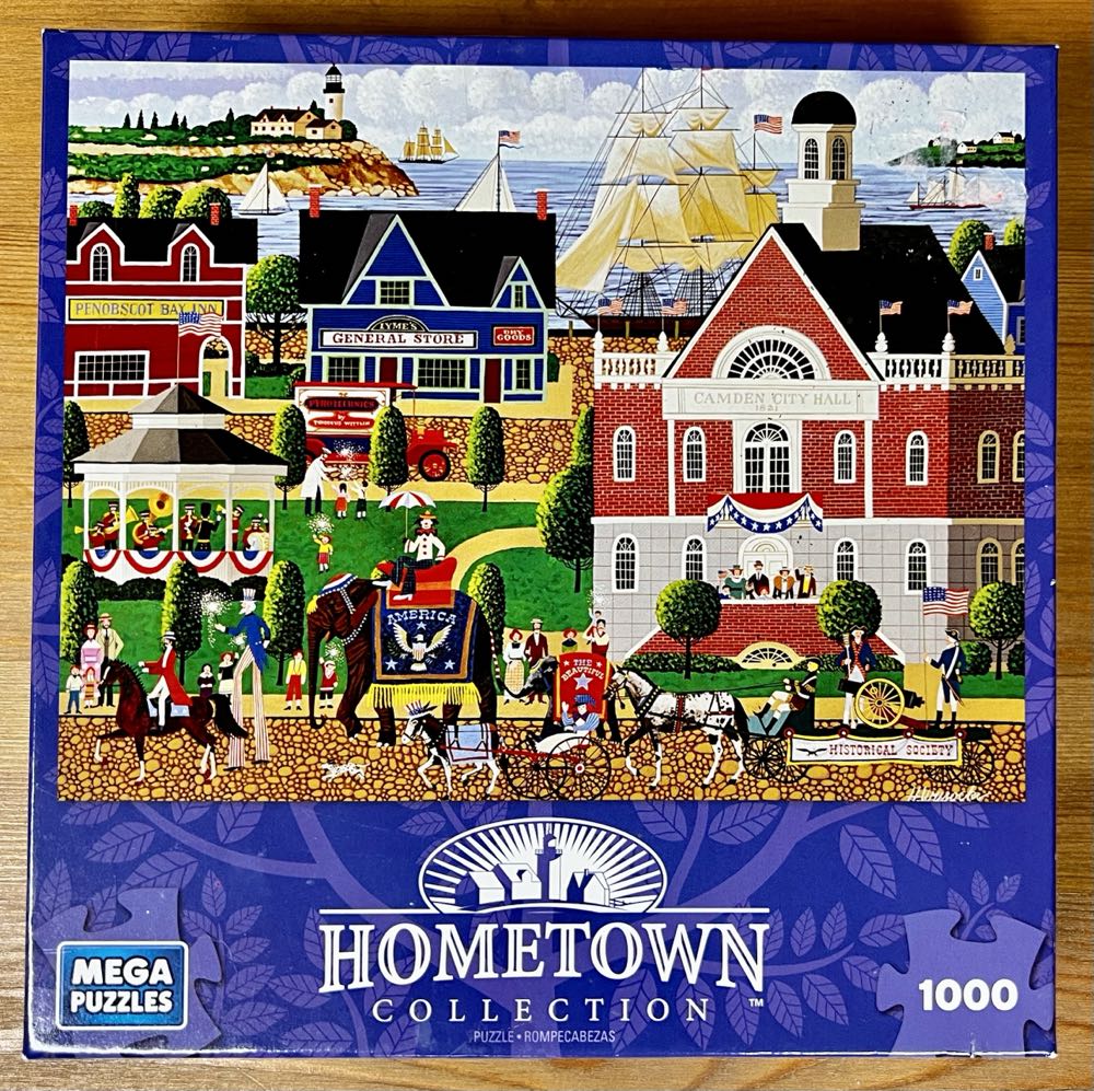 Camden’s Independence Day Parade - Mega Puzzles puzzle collectible [Barcode 072348092009] - Main Image 2