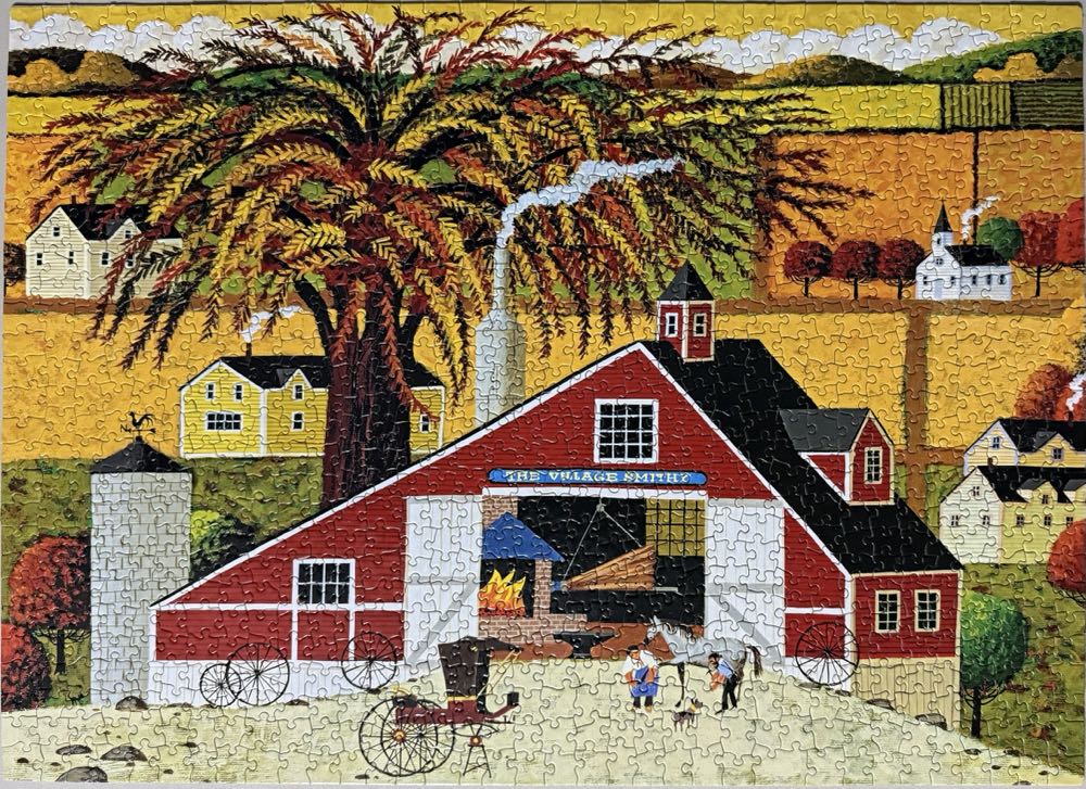 Under The Chestnut Tree - Mega Puzzles puzzle collectible [Barcode 072348092009] - Main Image 2