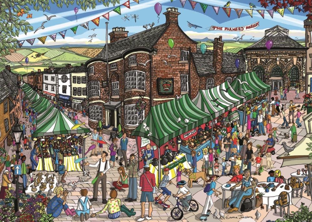 Bank Holiday Weekend - Falcon de luxe puzzle collectible [Barcode 8710126111345] - Main Image 4