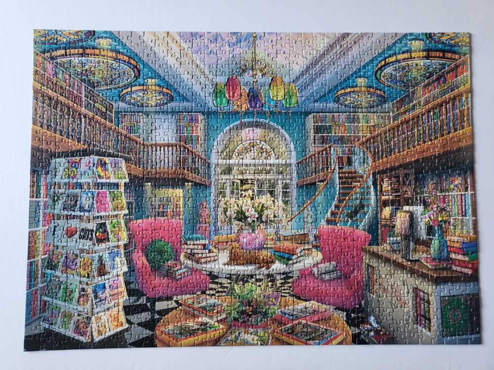The Book Palace - Ravensburger puzzle collectible [Barcode 4005556169597] - Main Image 4