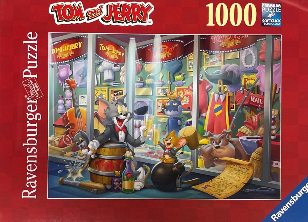 Tom & Jerry - Ravensburger puzzle collectible [Barcode 4005556169252] - Main Image 1