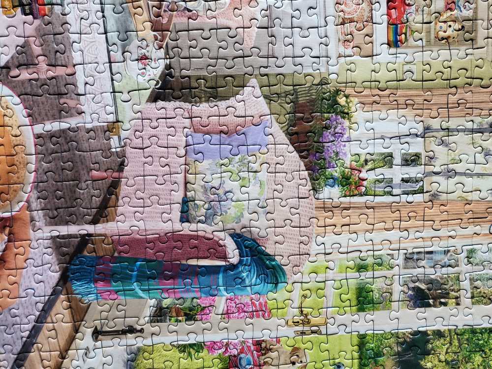 The Tea House - Ravensburger 🇩🇪 puzzle collectible [Barcode 4005556169566] - Main Image 4