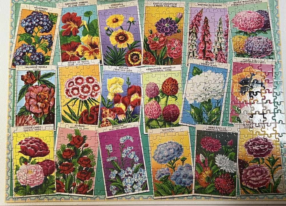 Planting A Garden - Eeboo puzzle collectible [Barcode 689196506888] - Main Image 2