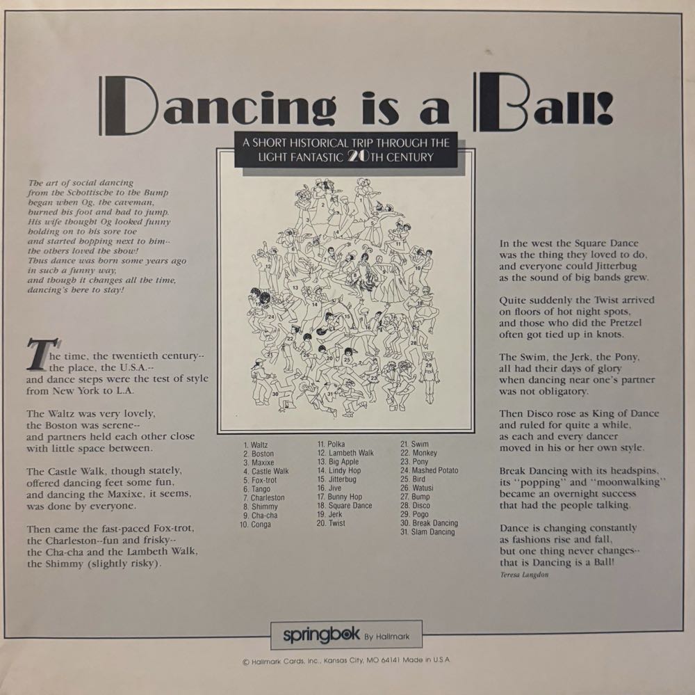 Dancing is a Ball - Springbok (Vintage) puzzle collectible [Barcode 070000017230] - Main Image 3
